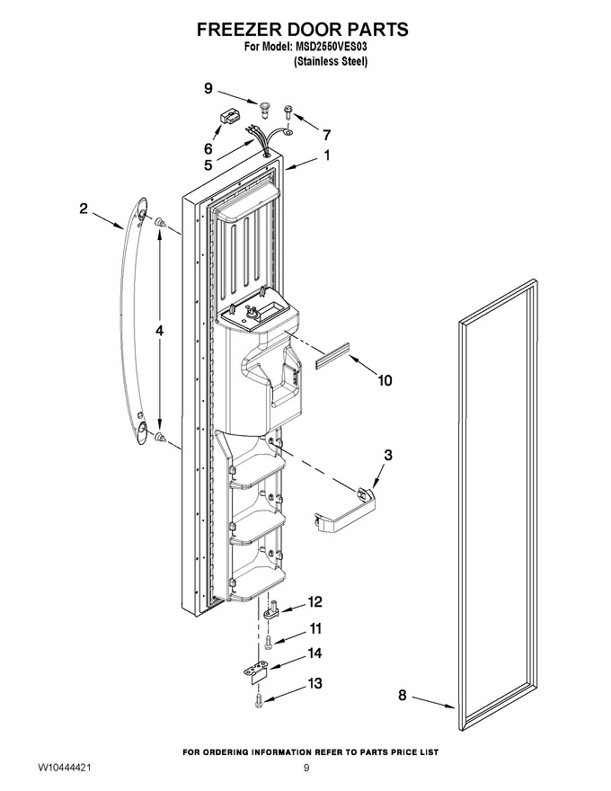 Diagram for MSD2550VES03