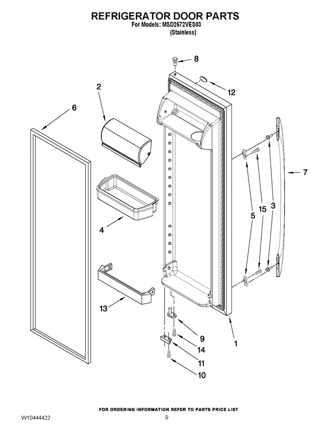 Diagram for MSD2572VES03