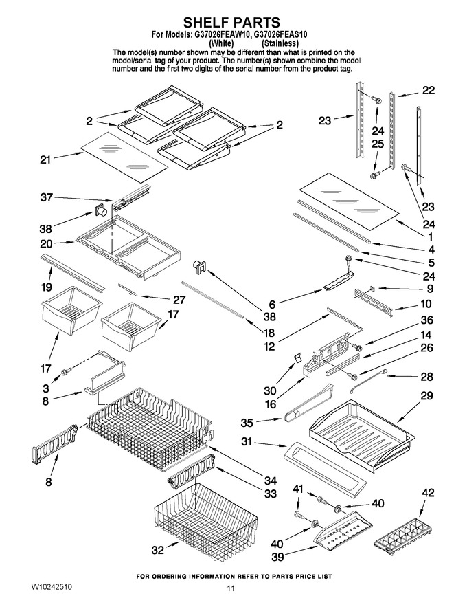 Diagram for G37026FEAW10