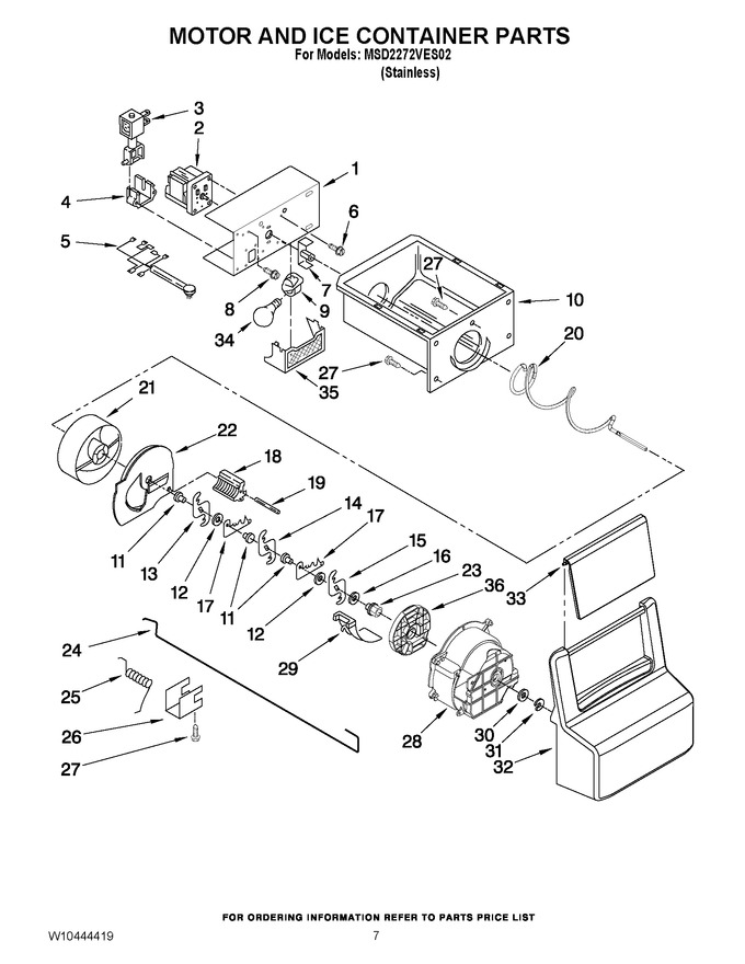 Diagram for MSD2272VES02