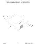 Diagram for 11 - Top Grille And Unit Cover Parts