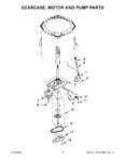 Diagram for 05 - Gearcase, Motor And Pump Parts