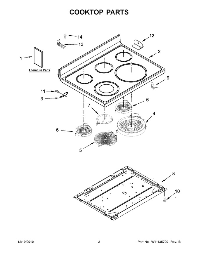 Diagram for YMER8800FW1