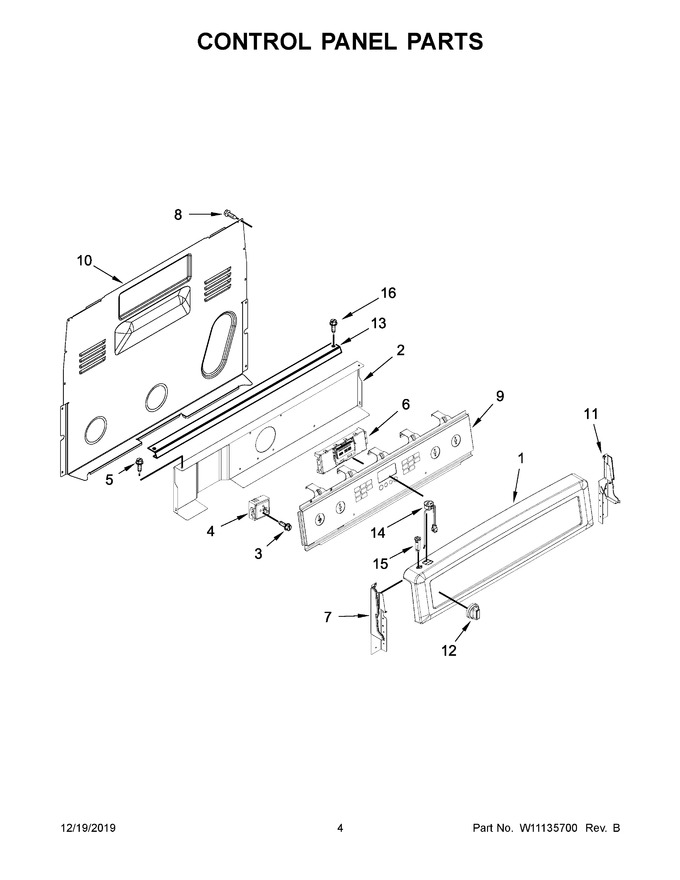 Diagram for YMER8800FW1