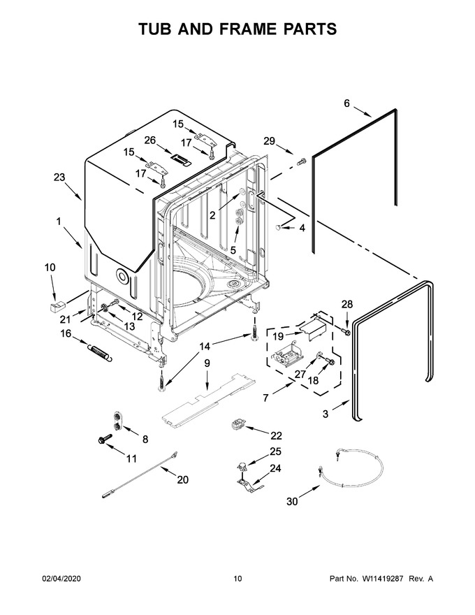 Diagram for MDB4949SHZ1