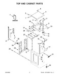 Diagram for 02 - Top And Cabinet Parts