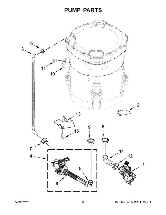 Diagram for 7MMVWB855EC3
