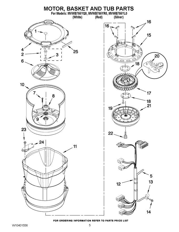 Diagram for MVWB755YL0