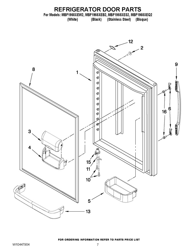 Diagram for MBF1958XES2