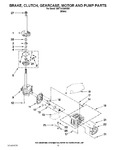 Diagram for 06 - Brake, Clutch, Gearcase, Motor And Pump Parts