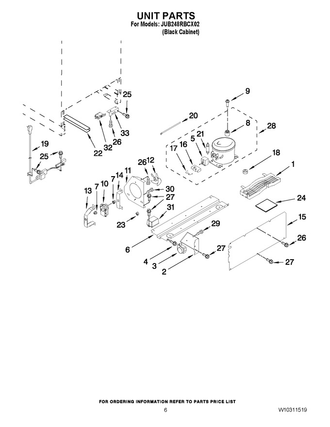 Diagram for JUB248RBCX02
