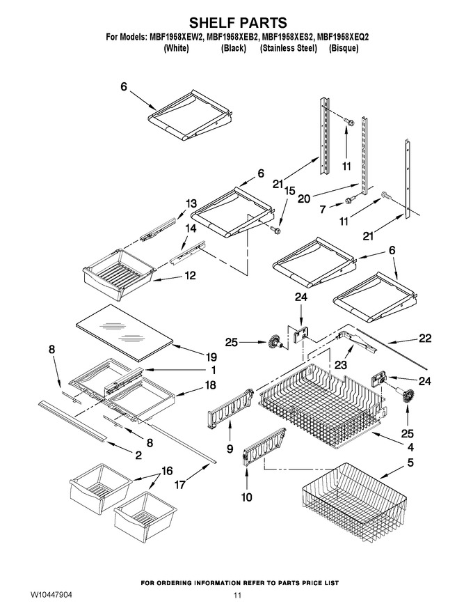 Diagram for MBF1958XES2
