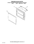 Diagram for 03 - Freezer Door Parts