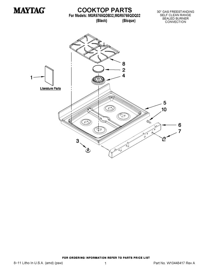 Diagram for MGR5765QDB32