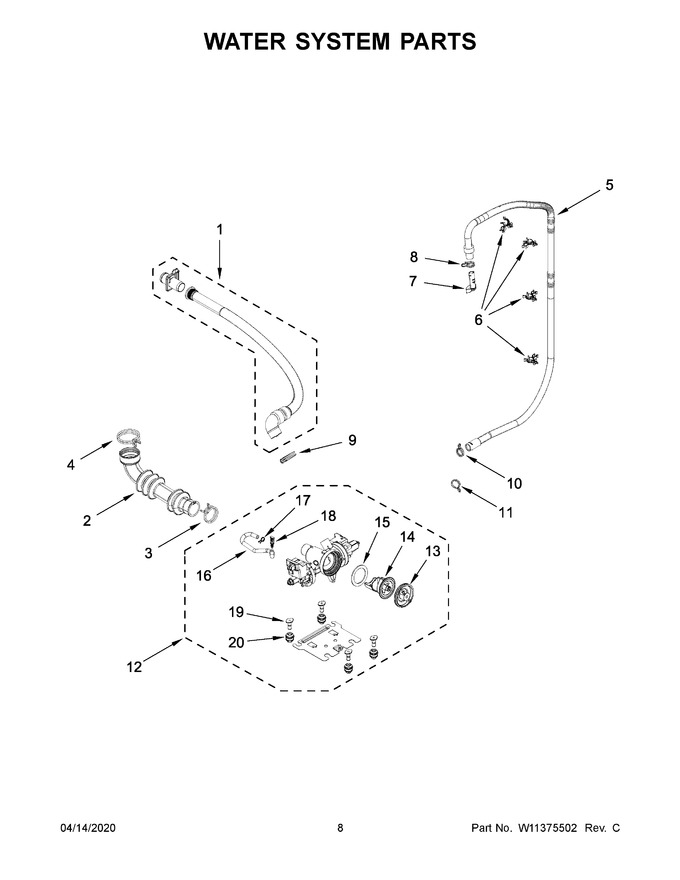 Diagram for MHW8630HW1