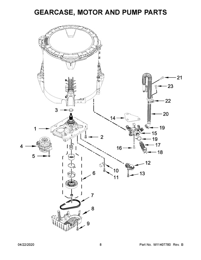 Diagram for MVW6230HW0