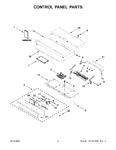 Diagram for 02 - Control Panel Parts