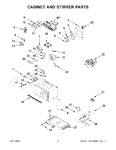 Diagram for 05 - Cabinet And Stirrer Parts