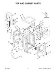 Diagram for 02 - Top And Cabinet Parts