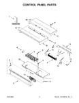 Diagram for 02 - Control Panel Parts