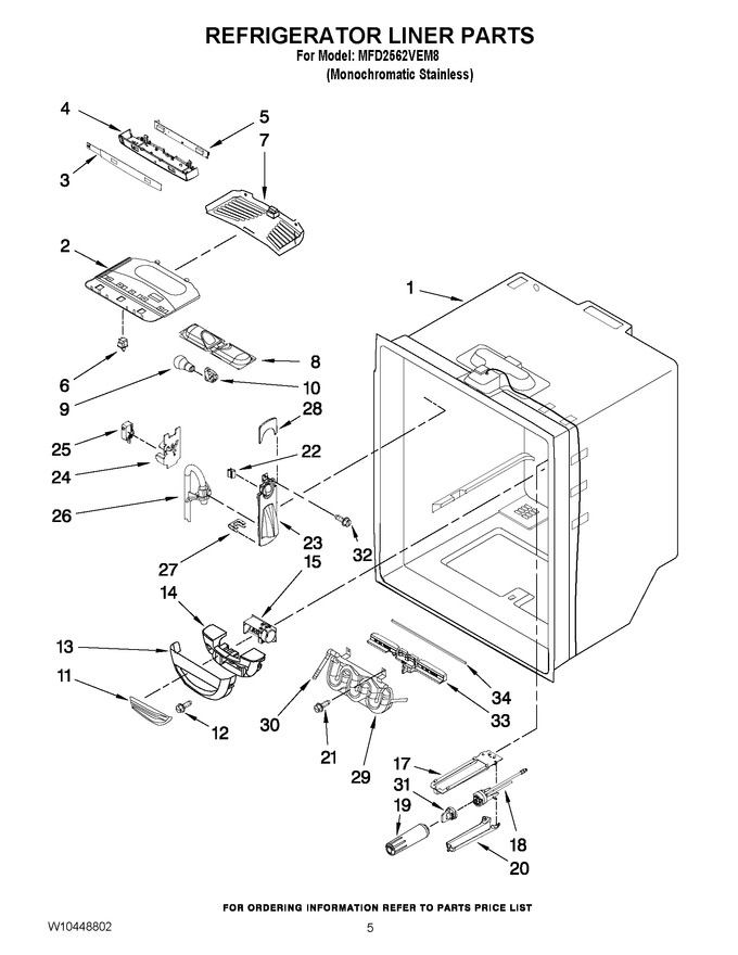 Diagram for MFD2562VEM8