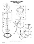 Diagram for 03 - Basket And Tub Parts