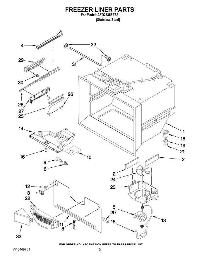 Diagram for AFD2535FES9