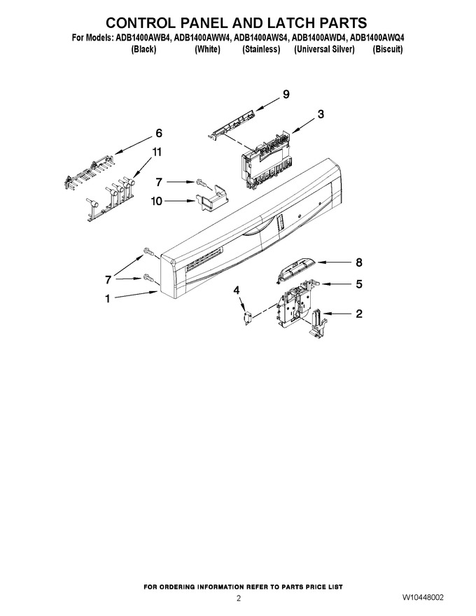 Diagram for ADB1400AWD4