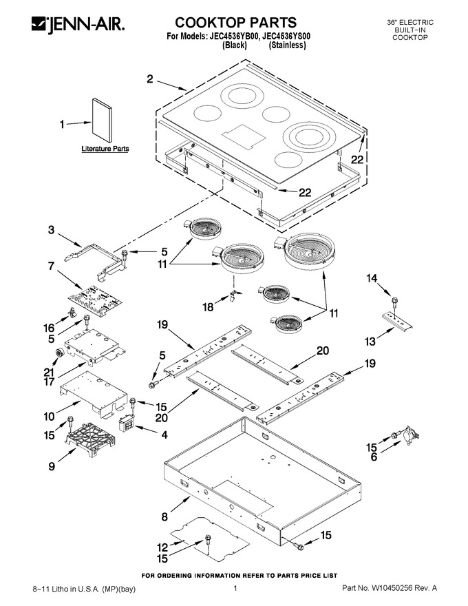 Diagram for JEC4536YS00