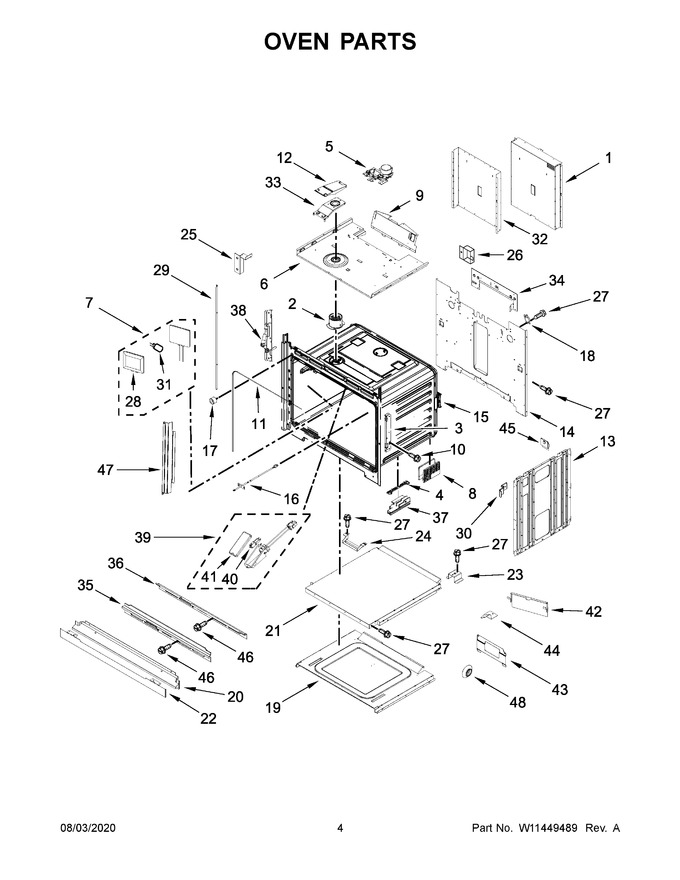 Diagram for JJW3830IM01