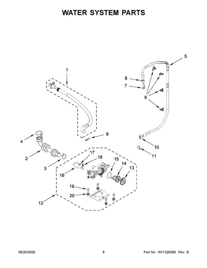 Diagram for MHW8630HW0