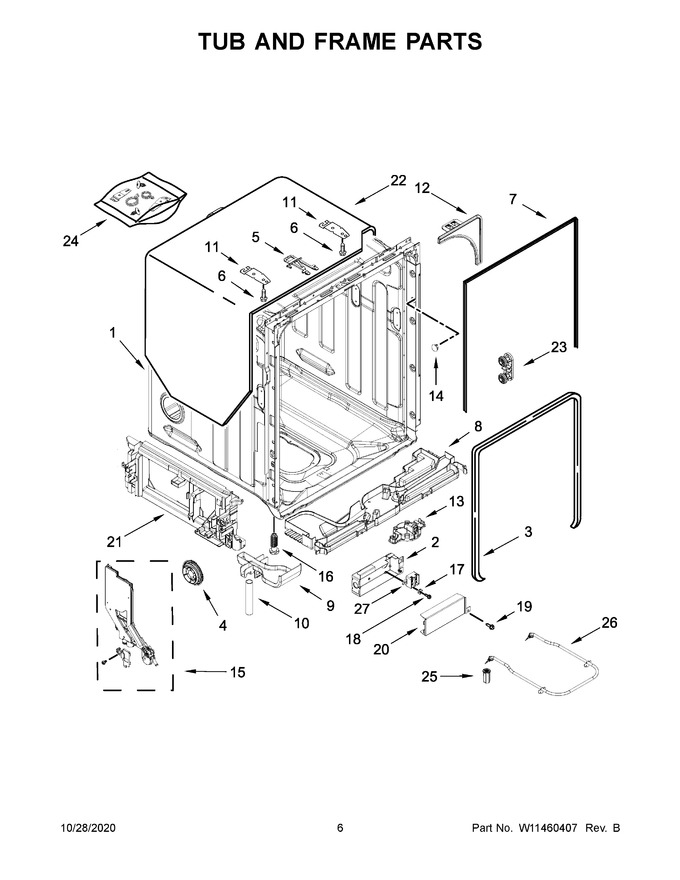 Diagram for MDB4949SKZ0
