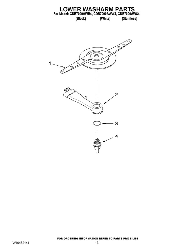 Diagram for CDB7000AWW4