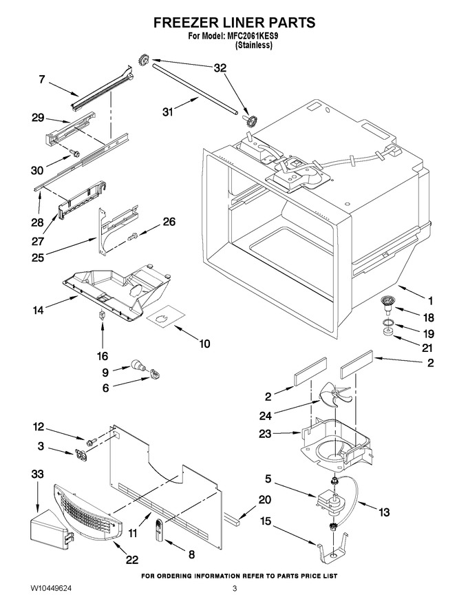 Diagram for MFC2061KES9