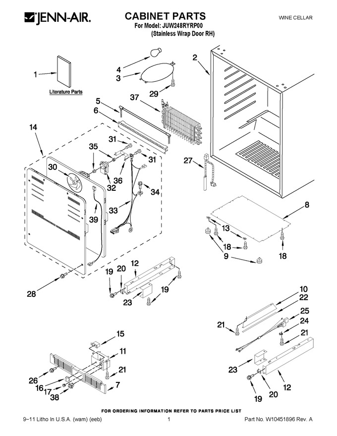 Diagram for JUW248RYRP00