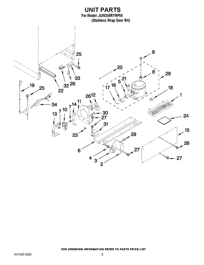 Diagram for JUW248RYRP00