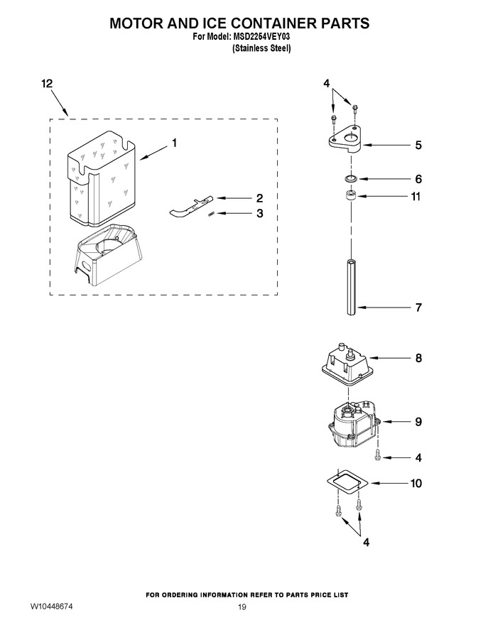 Diagram for MSD2254VEY03