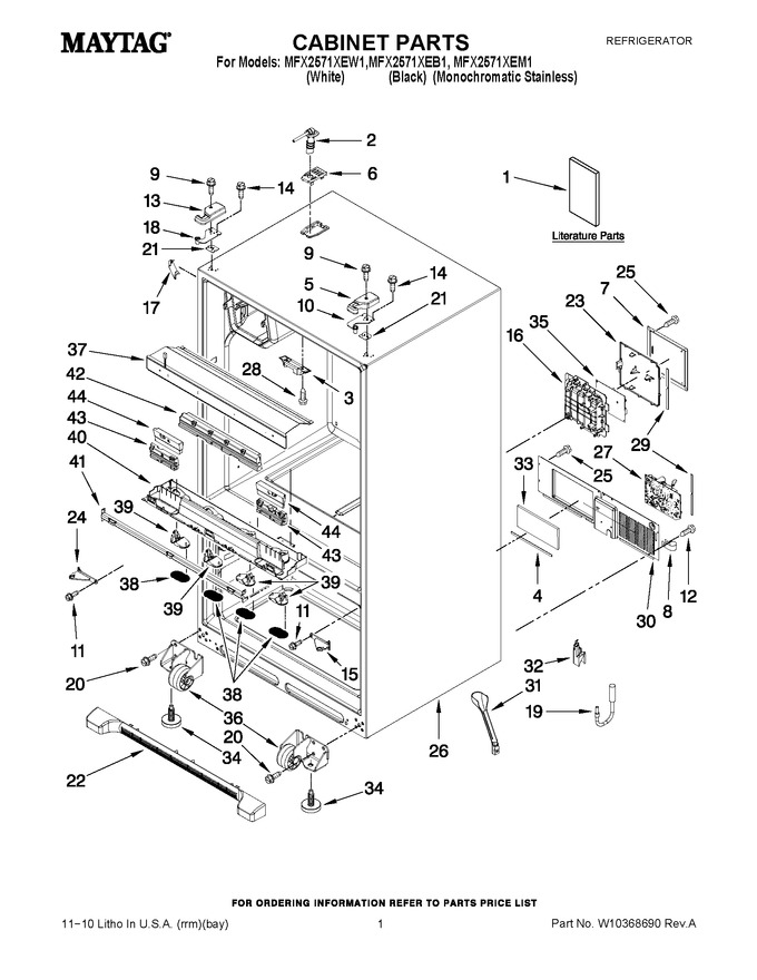 Diagram for MFX2571XEW1