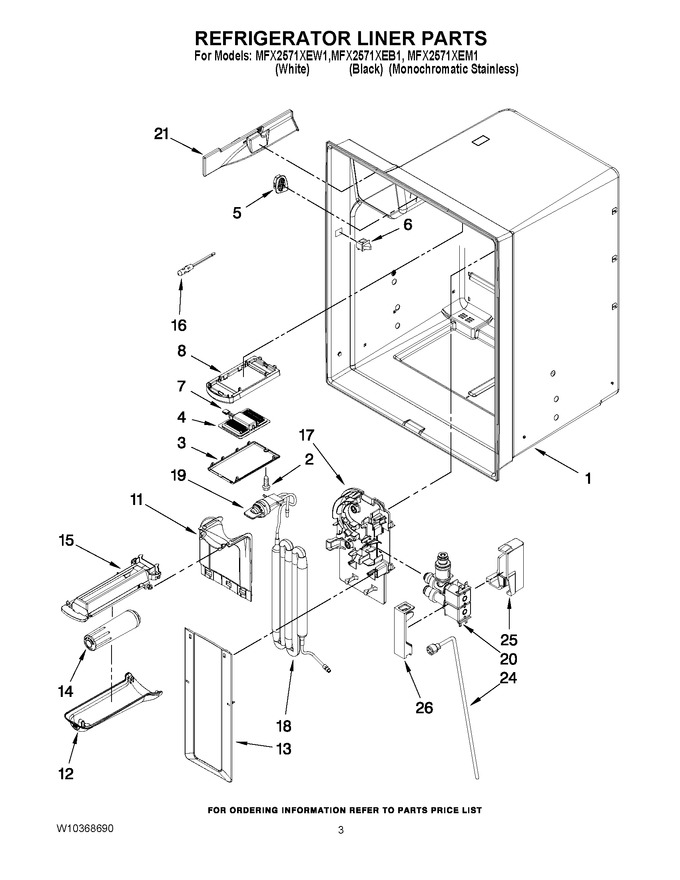 Diagram for MFX2571XEW1