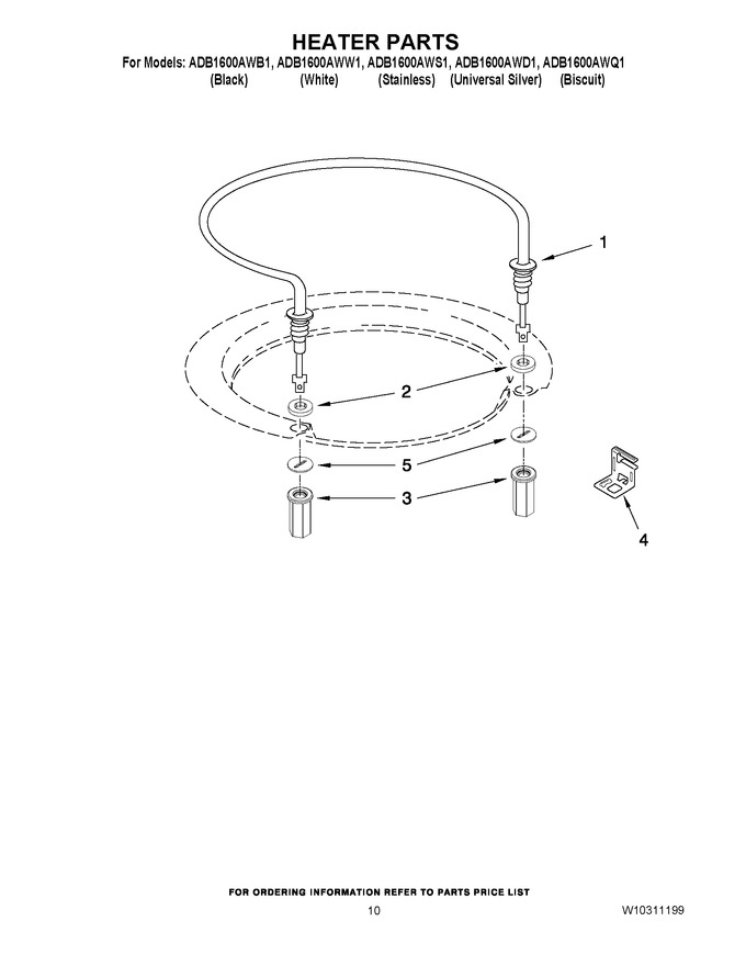 Diagram for ADB1600AWS1