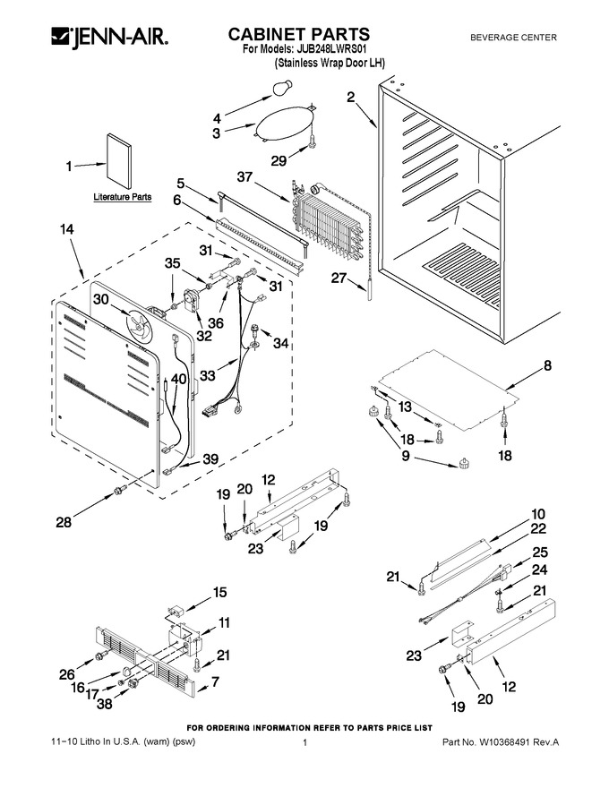 Diagram for JUB248LWRS01