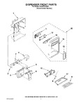 Diagram for 08 - Dispenser Front Parts