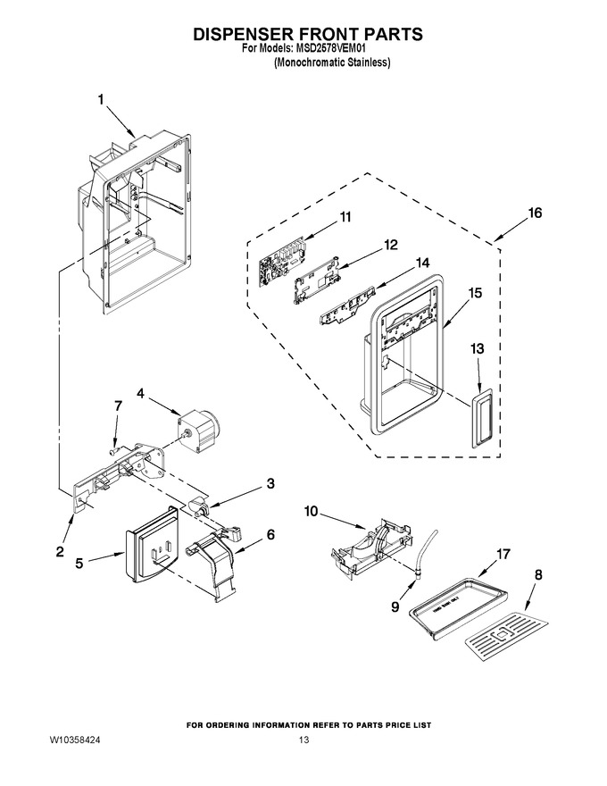 Diagram for MSD2578VEM01