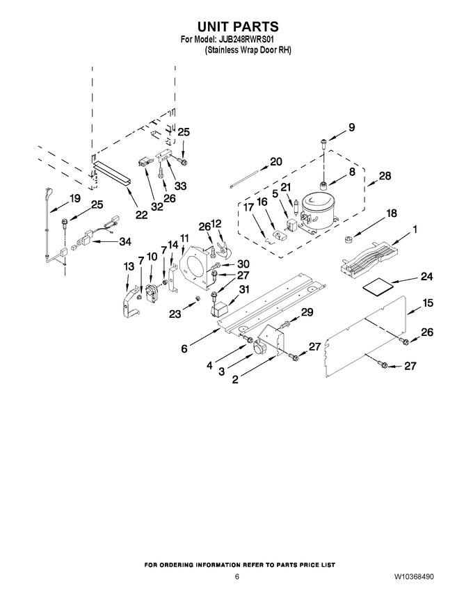 Diagram for JUB248RWRS01
