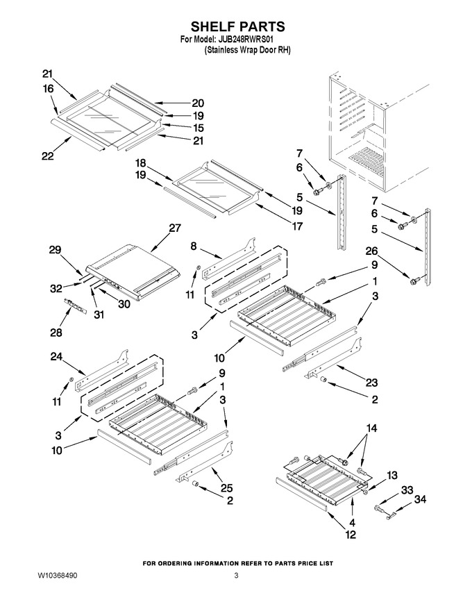 Diagram for JUB248RWRS01
