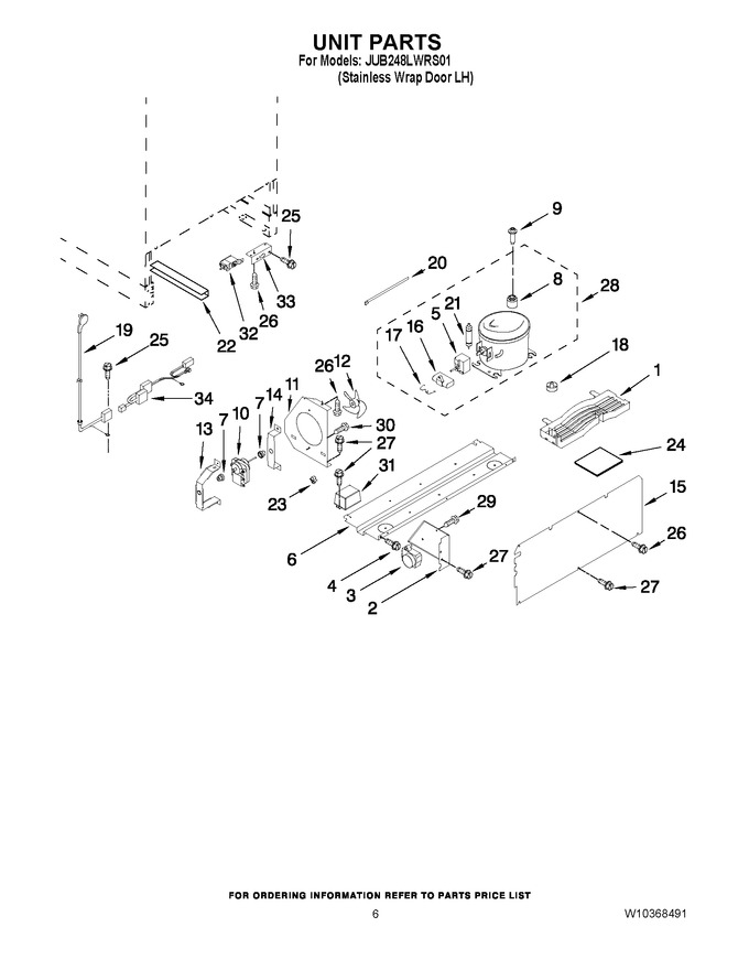 Diagram for JUB248LWRS01