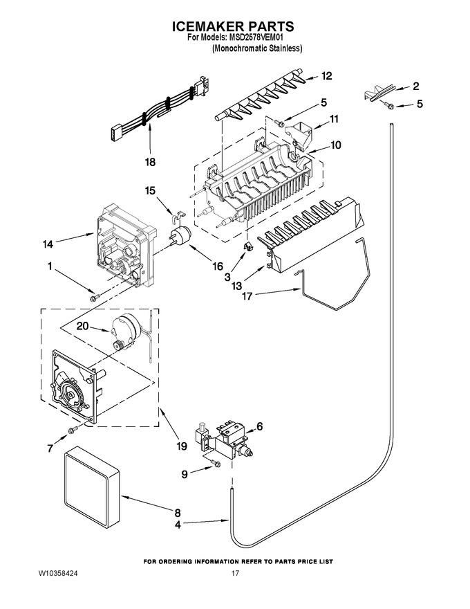 Diagram for MSD2578VEM01
