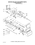 Diagram for 05 - Motor And Ice Container Parts