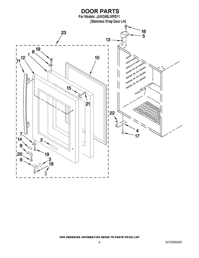 Diagram for JUW248LWRS11