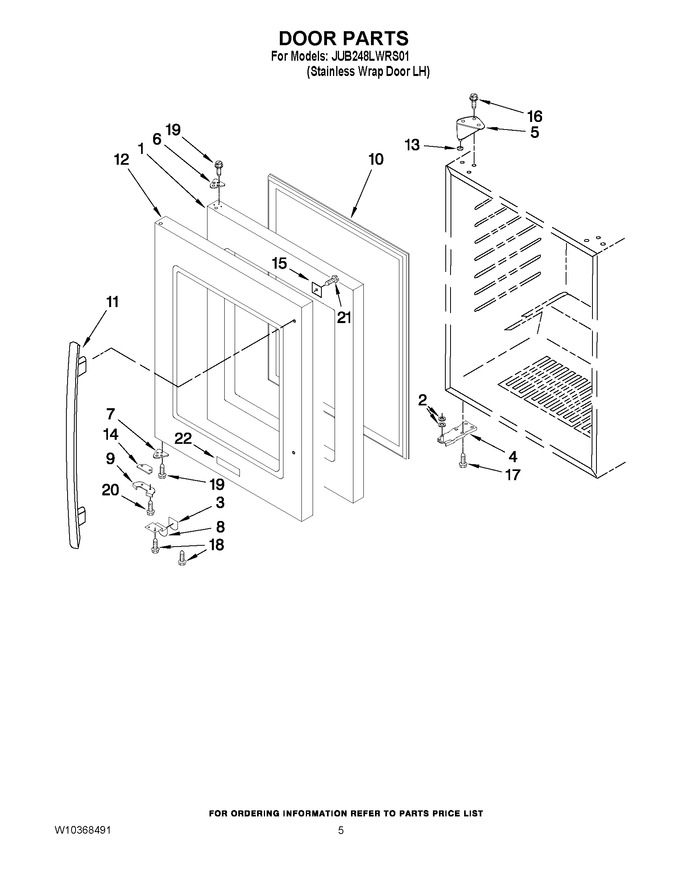 Diagram for JUB248LWRS01